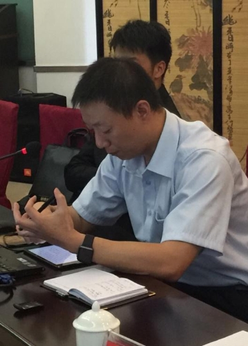 云南城市建設工程咨詢有限公司常務副總監鄭煜做調研交